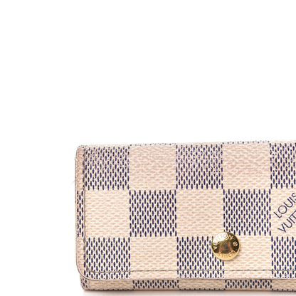 Louis Vuitton Damier Azur Multicles 4 Key Holder 10 of 17