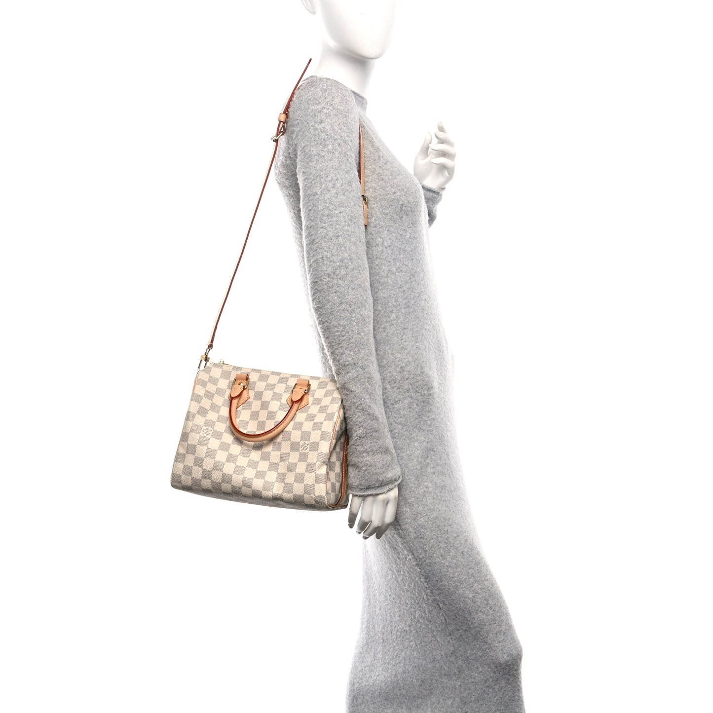 Damier Azur Speedy Bandouliere 25