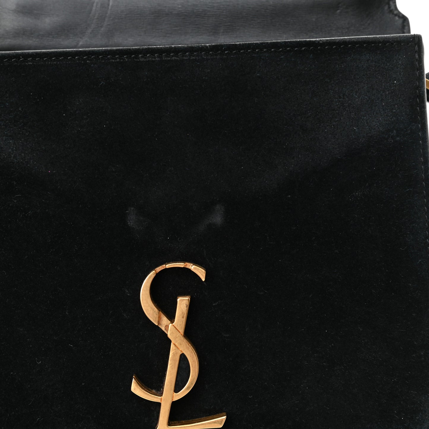 Suede Leopard Print Mini Classic Monogram Cassandra Top Handle Manto Naturale Black
