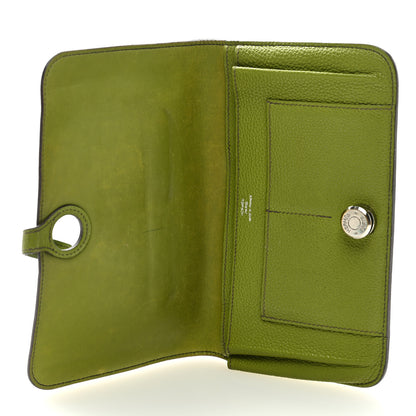 Hermes Togo Dogon Duo Wallet Vert Anis 5 of 9