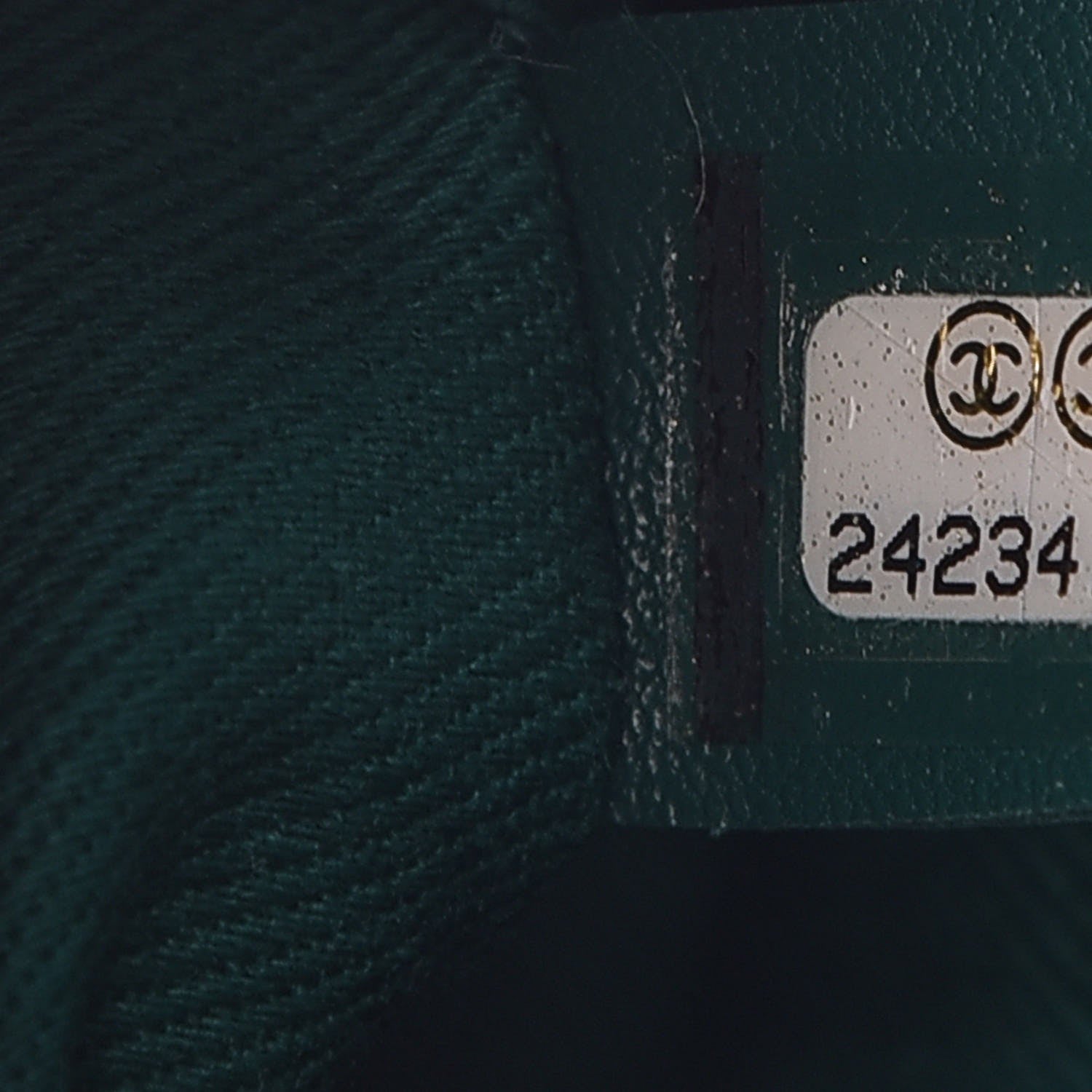 Chanel Caviar Quilted Small Coco Handle Flap Green 9 of 26
