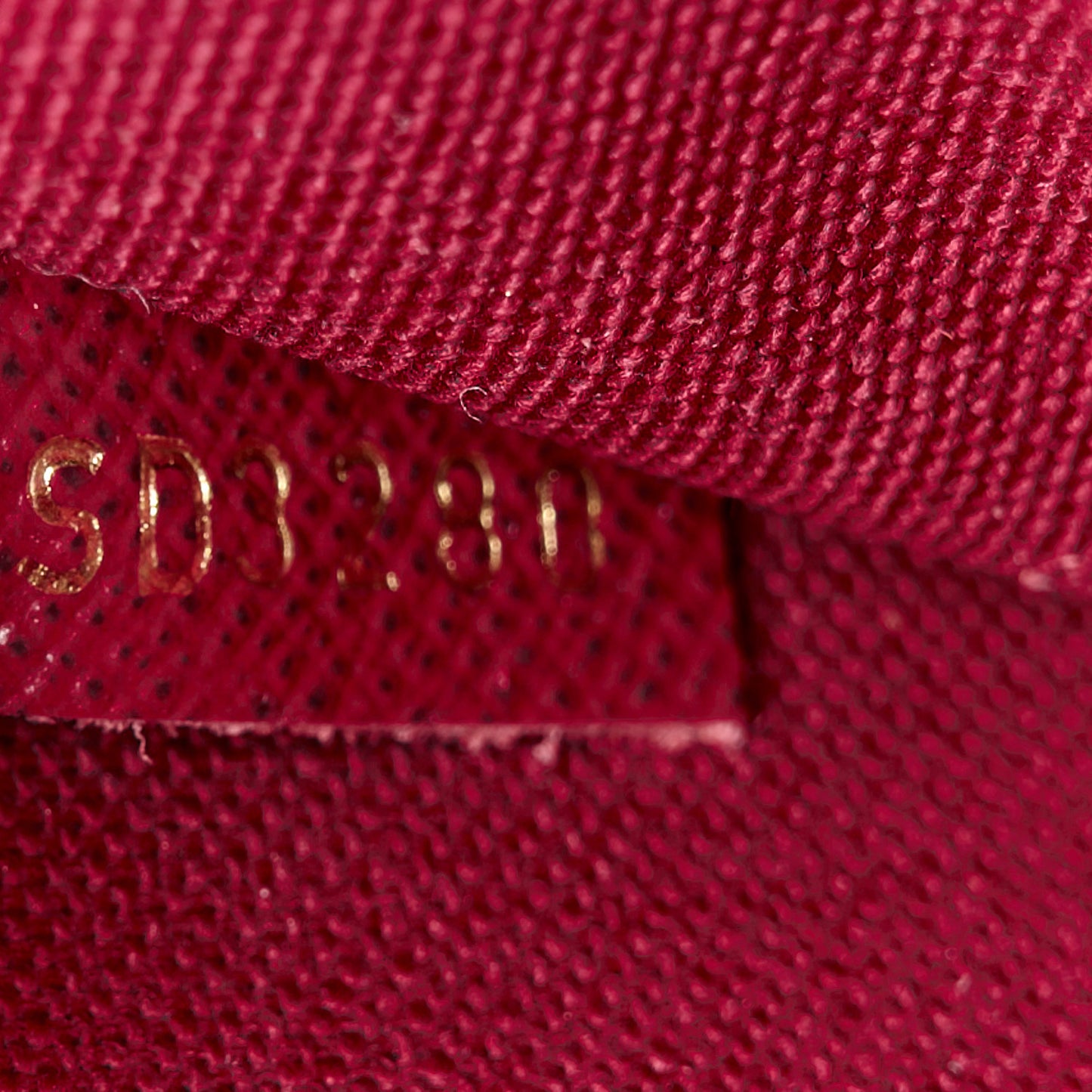 Monogram Pochette Felicie Chain Wallet Fuchsia