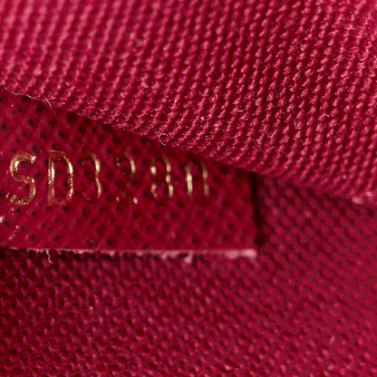 Louis Vuitton Monogram Pochette Felicie Chain Wallet Fuchsia 8 of 16