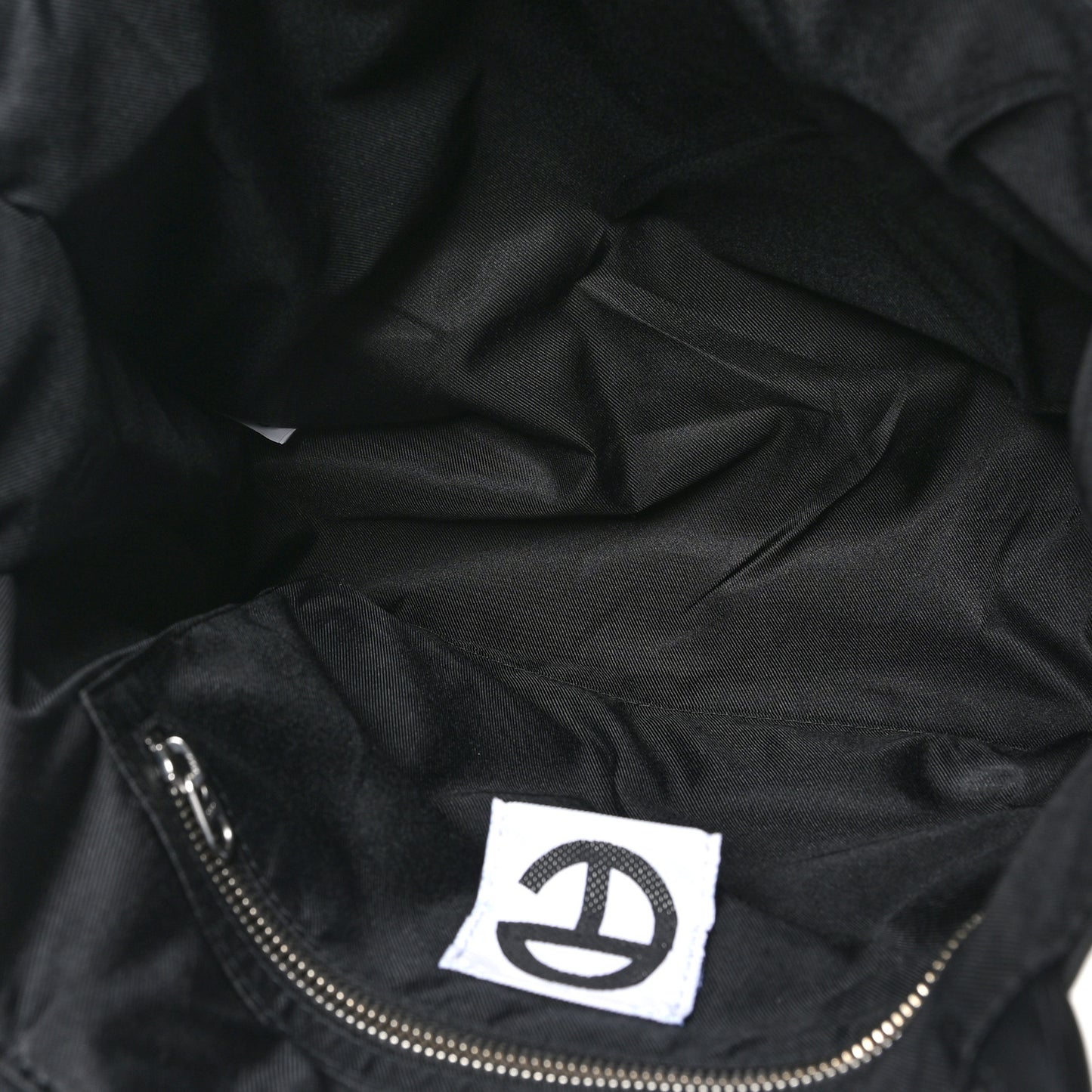Vegan Leather Medium Shopping Bag Black