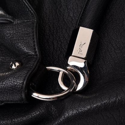 Saint Laurent Sheepskin Large Roady Hobo Black 7 of 9