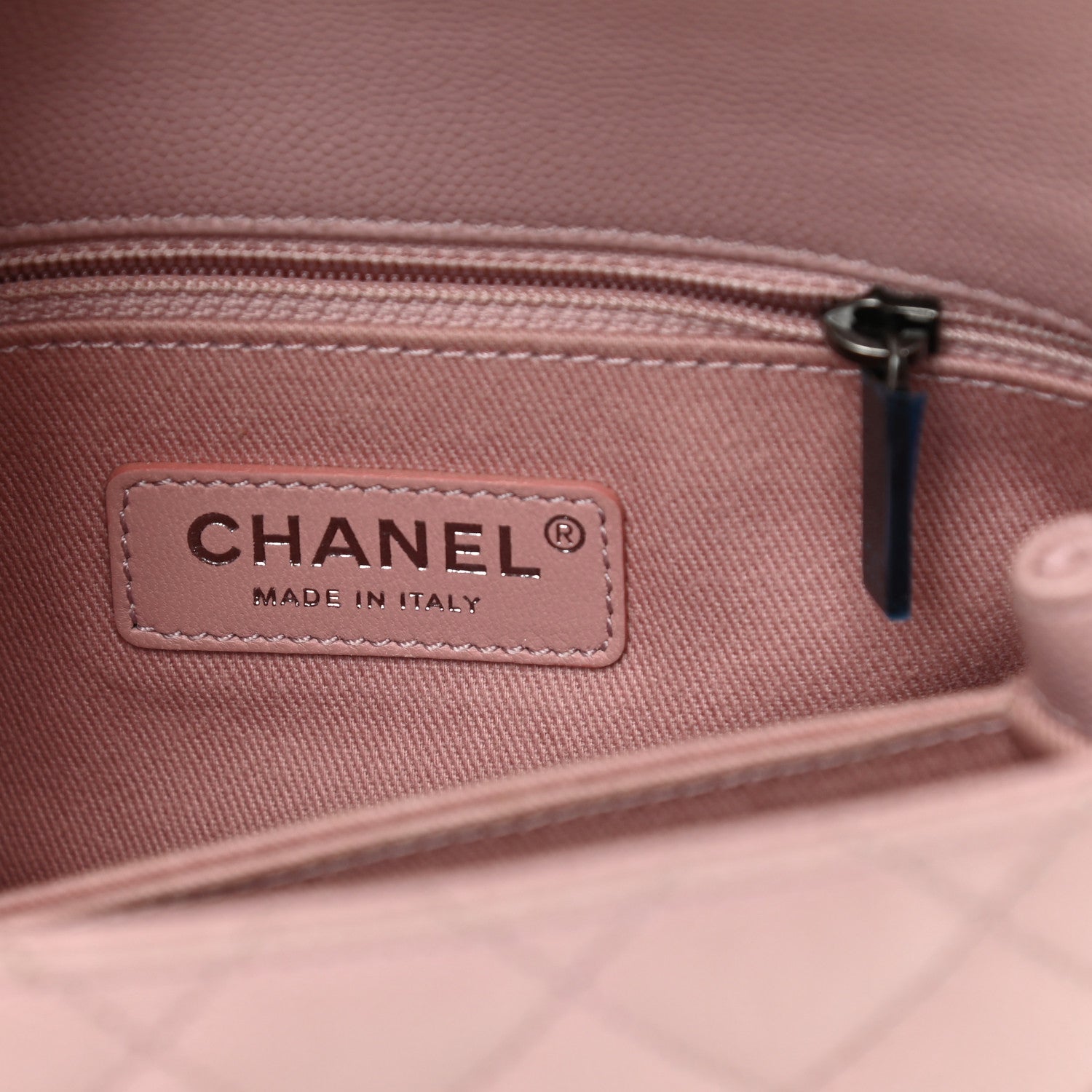 Chanel Caviar Quilted Mini Coco Handle Flap Light Pink 5 of 11