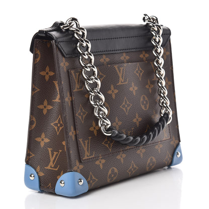 Louis Vuitton Monogram Tribal Chain Mask Pochette GM Black 3 of 9