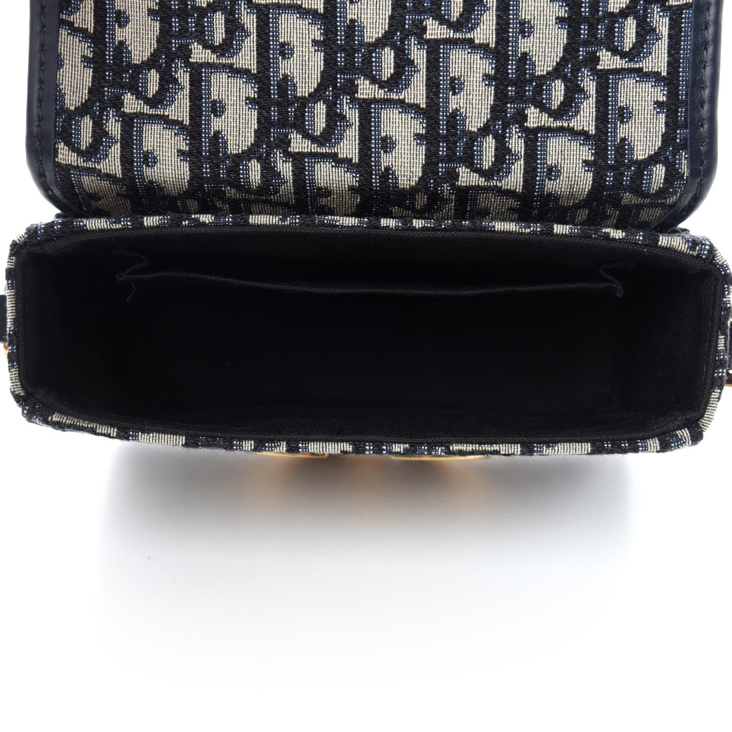 Christian Dior Oblique 30 Montaigne Box Bag Blue 5 of 11