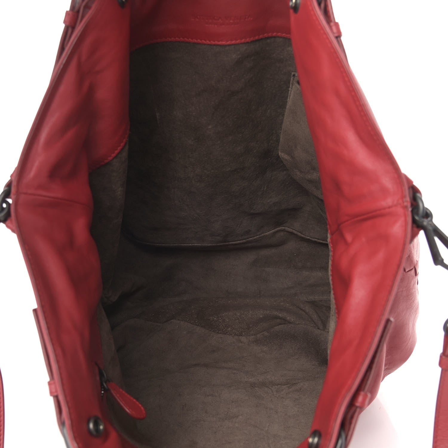 Bottega Veneta Intrecciato Tote Red 5 of 10
