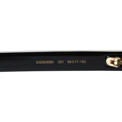 Gucci Acetate Sunglasses GG0637SK Black 6 of 6