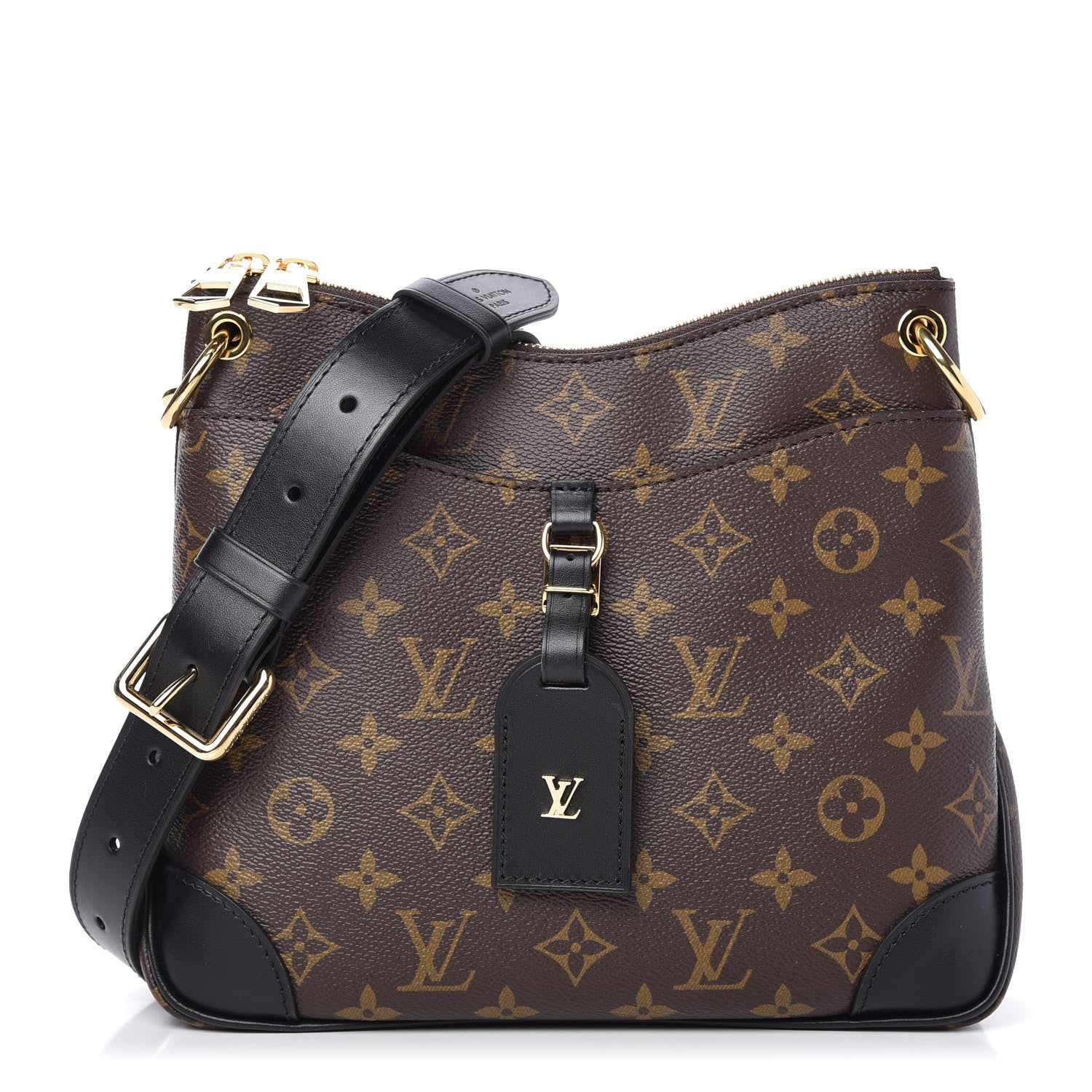 Louis Vuitton Monogram Odeon PM Black 1 of 10
