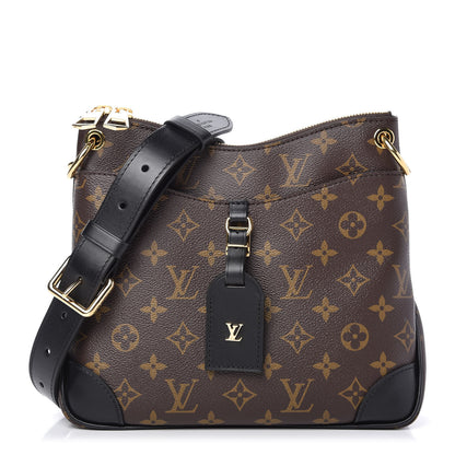 Louis Vuitton Monogram Odeon PM Black 1 of 10