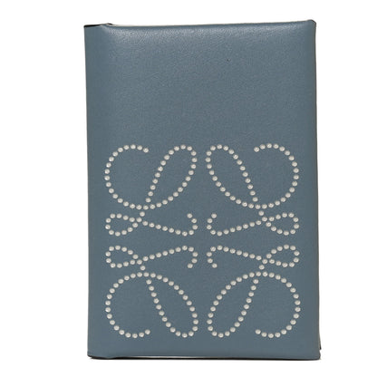 Loewe Calfskin Calfskin Anagram Bifold Card Holder Stone Blue 1 of 8