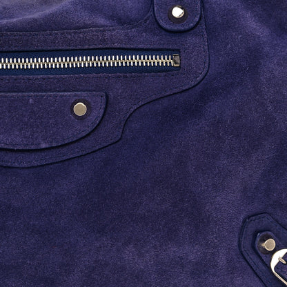 Balenciaga Baby Daim Suede Classic Hardware City Bleu Nuit 8 of 16