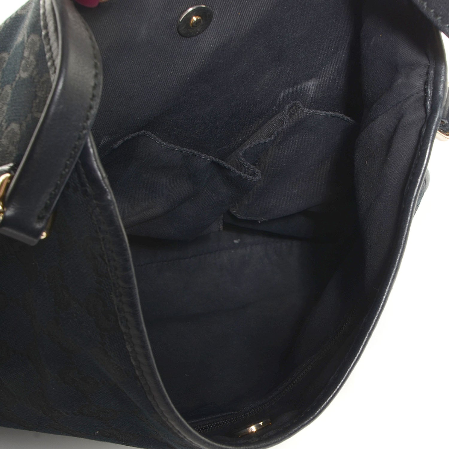 Gucci Monogram New Britt Medium Hobo Black 5 of 9
