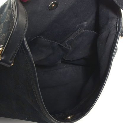 Gucci Monogram New Britt Medium Hobo Black 5 of 9