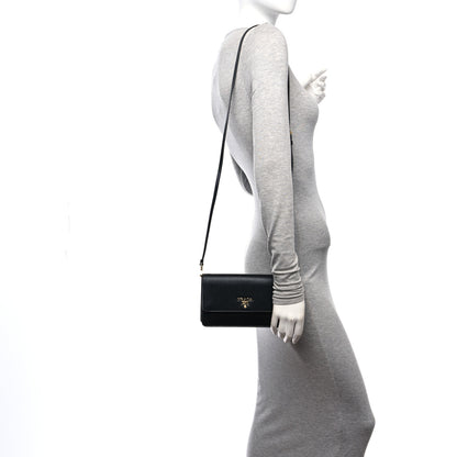 Prada Vitello Move Mini Bag Black 2 of 13