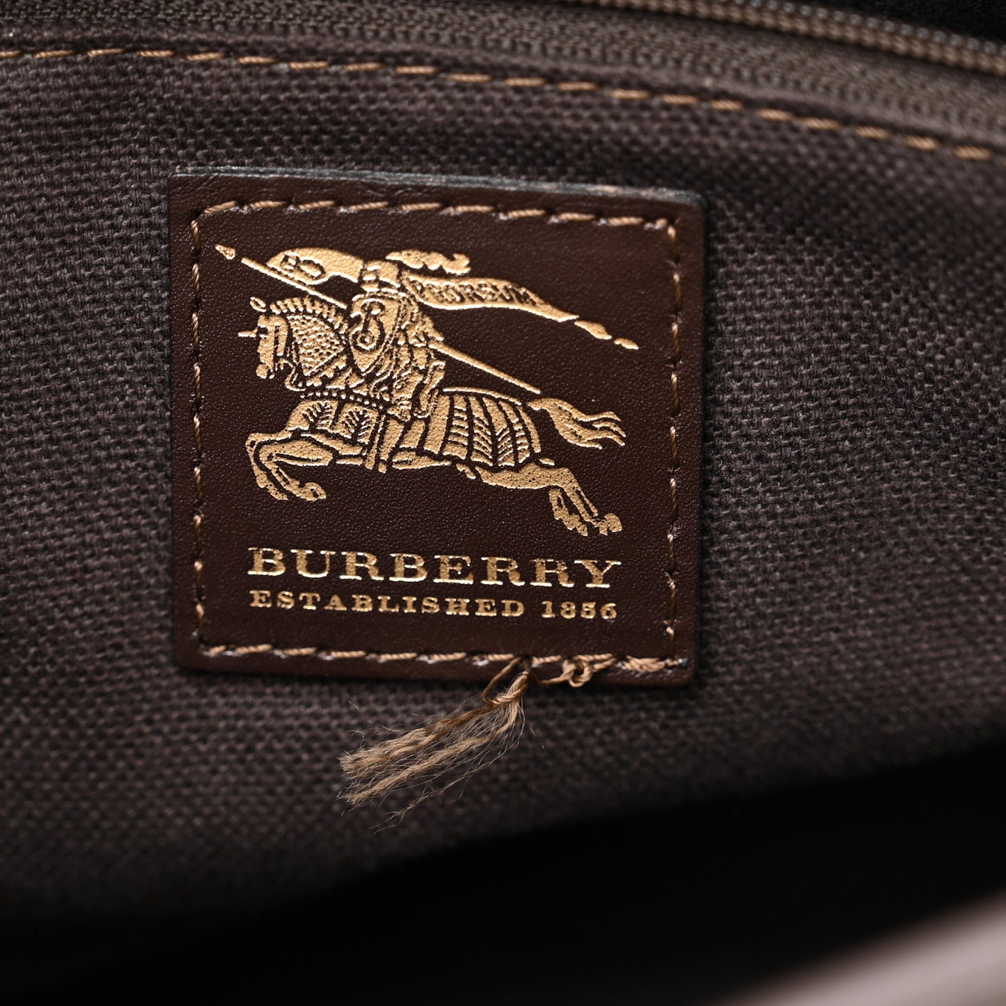 Haymarket Check Medium Regent Tote Chocolate
