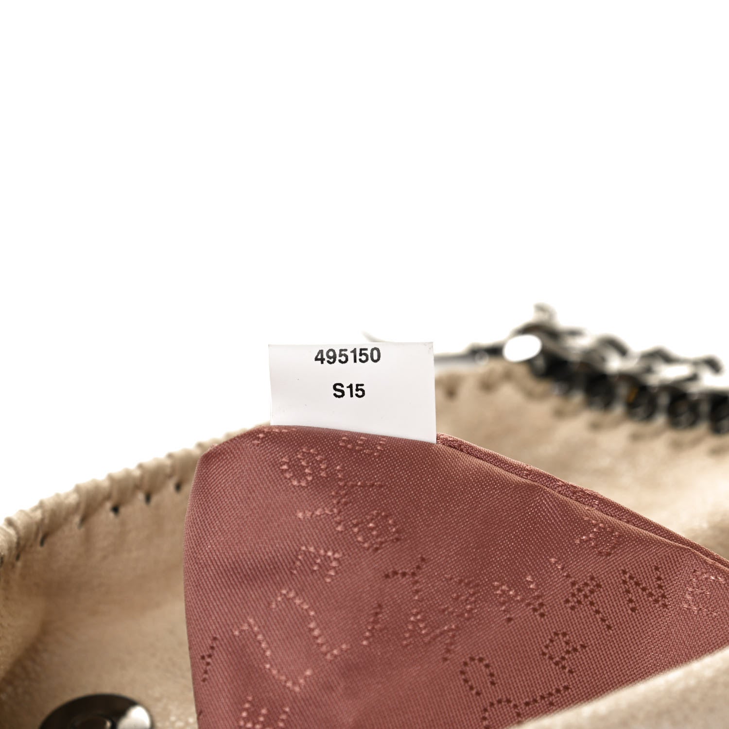 Stella McCartney Shaggy Deer Small Falabella Tote Taupe 7 of 13