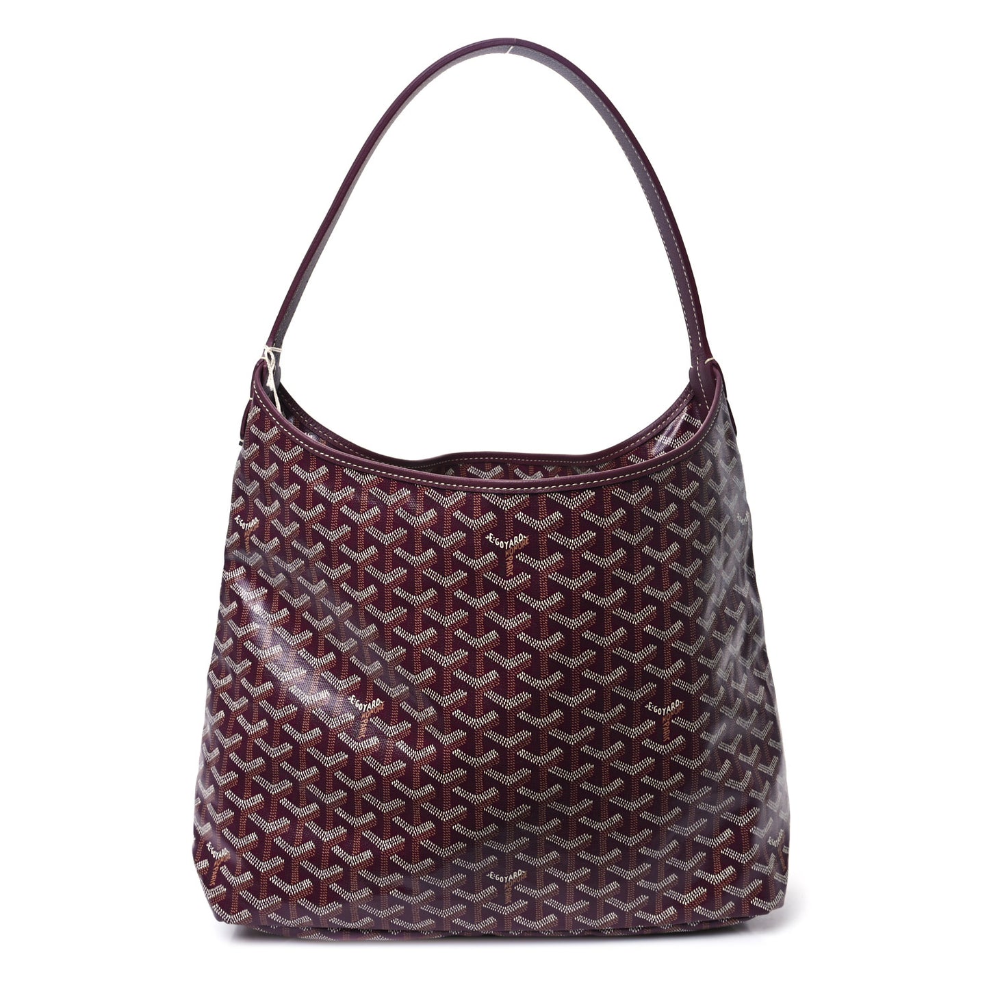 Goyardine Boheme Hobo Burgundy