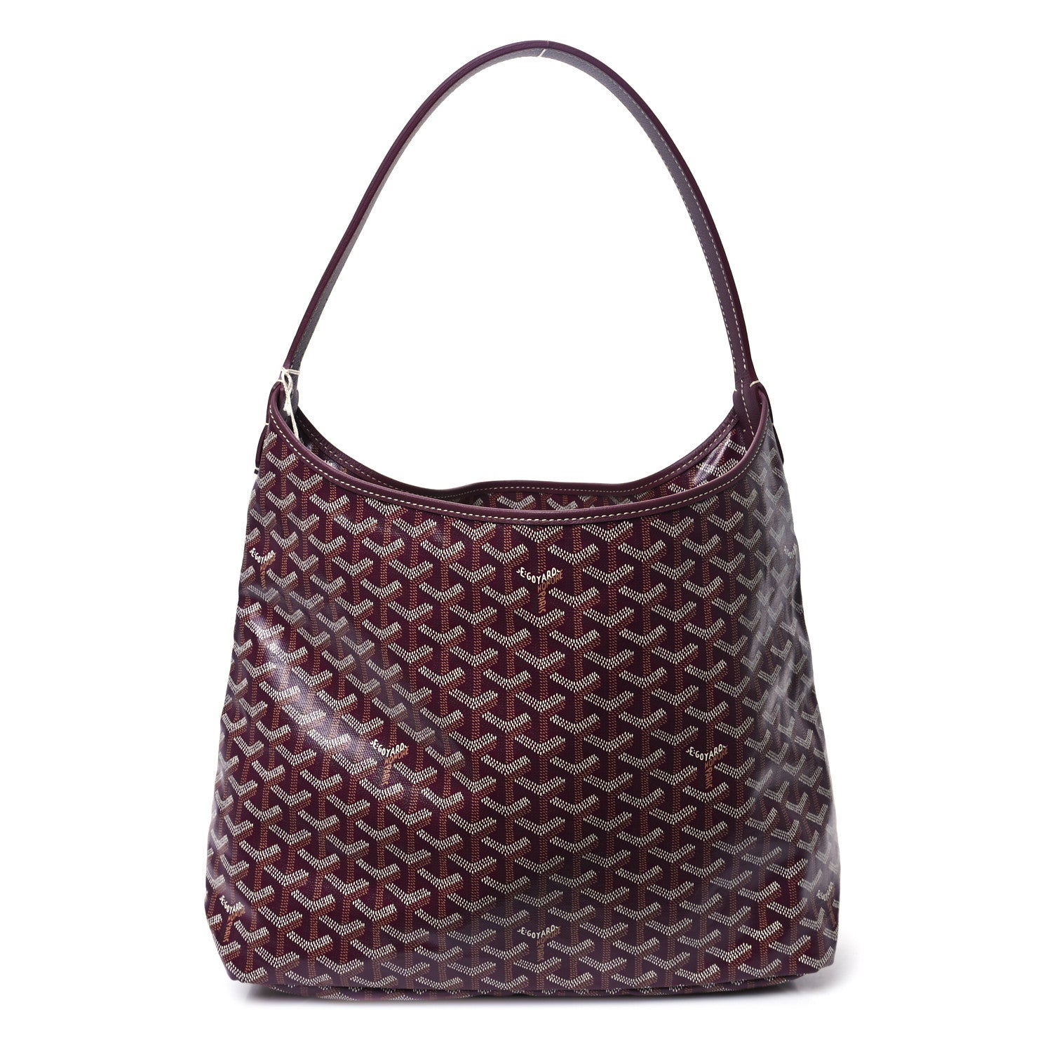 Goyard Goyardine Boheme Hobo Burgundy 1 of 10