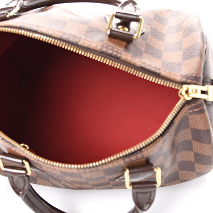 Louis Vuitton Damier Ebene Speedy Bandouliere 25 4 of 12