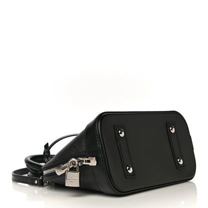 Louis Vuitton Epi Alma BB Black 4 of 9