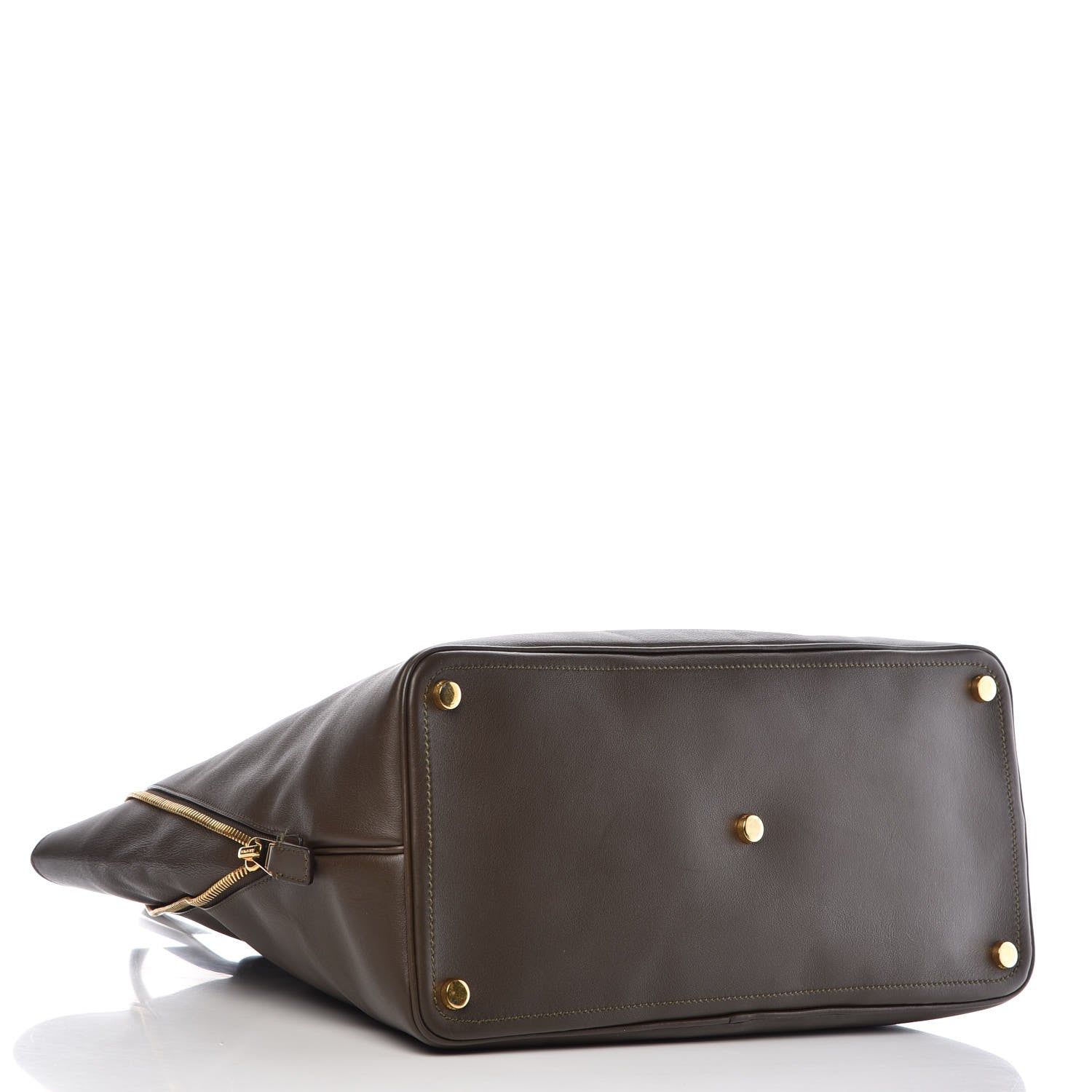 Tom Ford Calfskin Medium Jennifer Trap Tote Dark Green 4 of 12