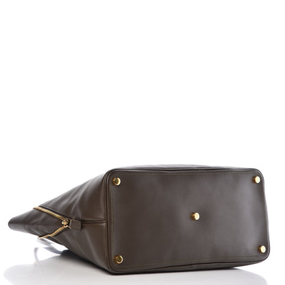 Tom Ford Calfskin Medium Jennifer Trap Tote Dark Green 4 of 12