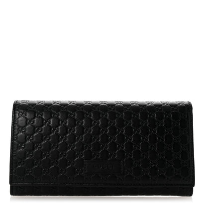 Gucci Soft Microguccissima Continental Wallet Black 1 of 11