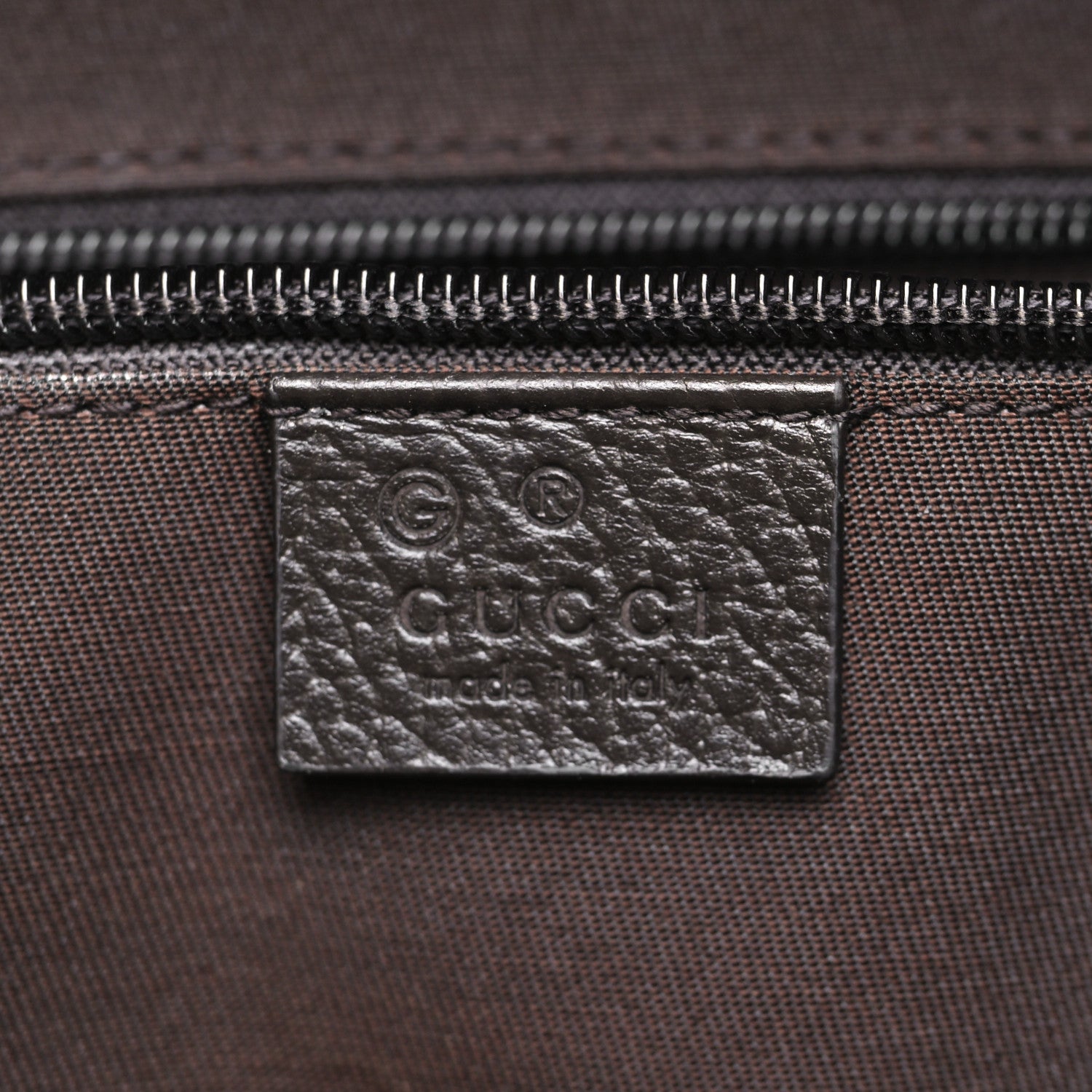 Gucci Monogram Travel Backpack Dark Brown 6 of 10
