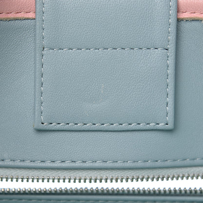 Chanel PVC Lambskin Stitched Medium Coco Splash Shopping Bag Blue Green 9 of 13