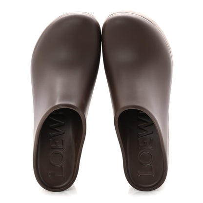 Loewe Foam Rubber Terra Clogs Sandals 38 Shitake 2 of 9