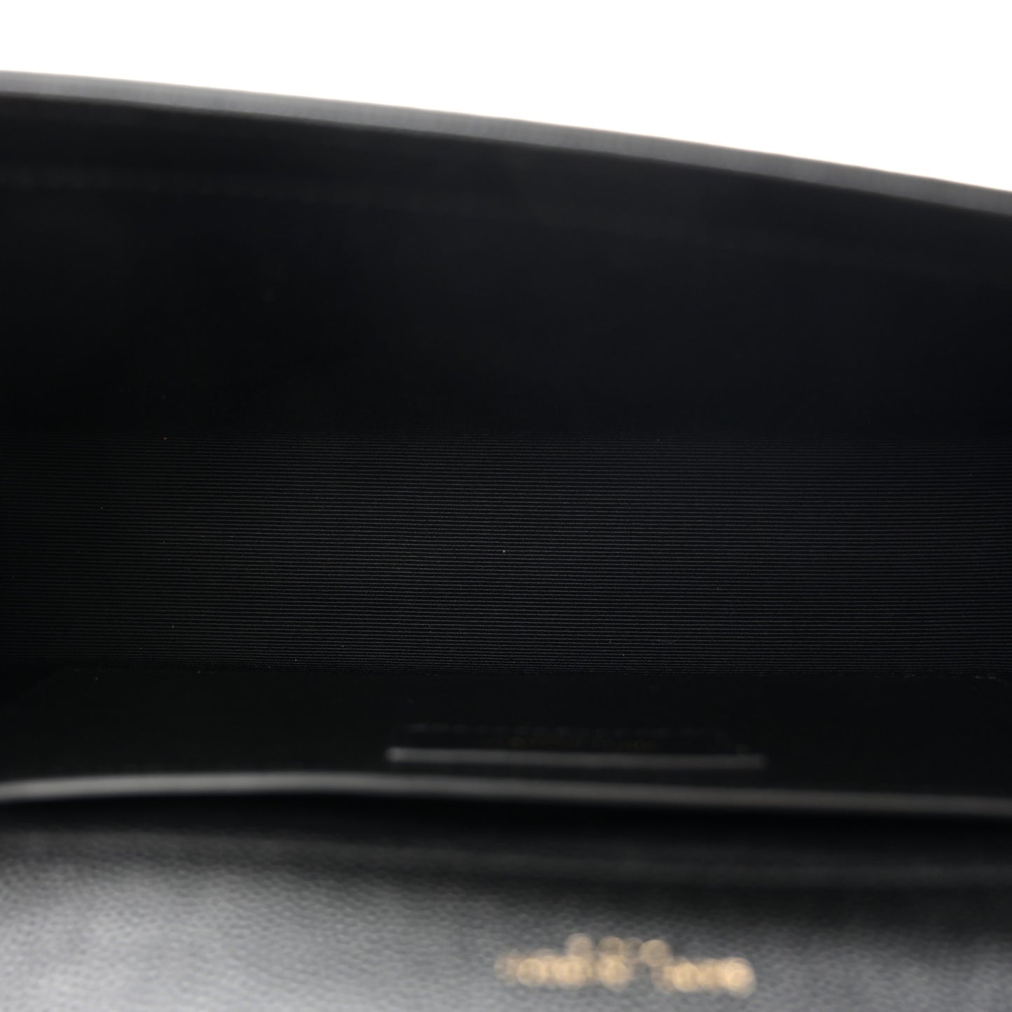 Grain De Poudre Medium Classic Monogram Kate Satchel Black
