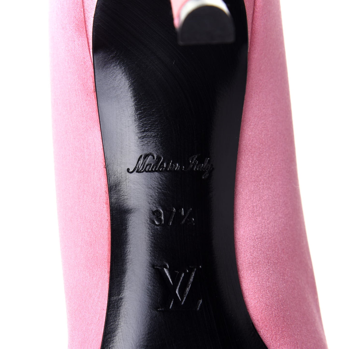 Satin Madeleine Pumps 37.5 Pink