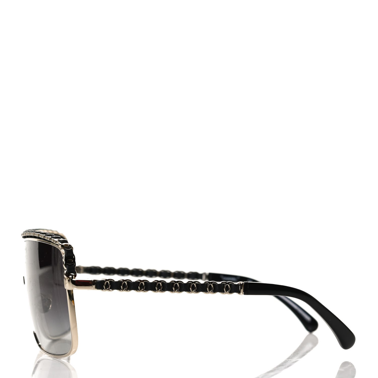 Chanel Metal Shield Sunglasses 71368 Grey 3 of 7