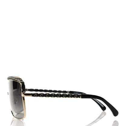 Chanel Metal Shield Sunglasses 71368 Grey 3 of 7