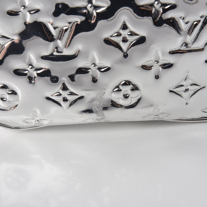 Louis Vuitton Monogram Miroir Speedy 35 Silver 9 of 16