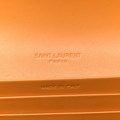 Saint Laurent Smooth Calfskin Mini Paris Bag Mustard 6 of 10