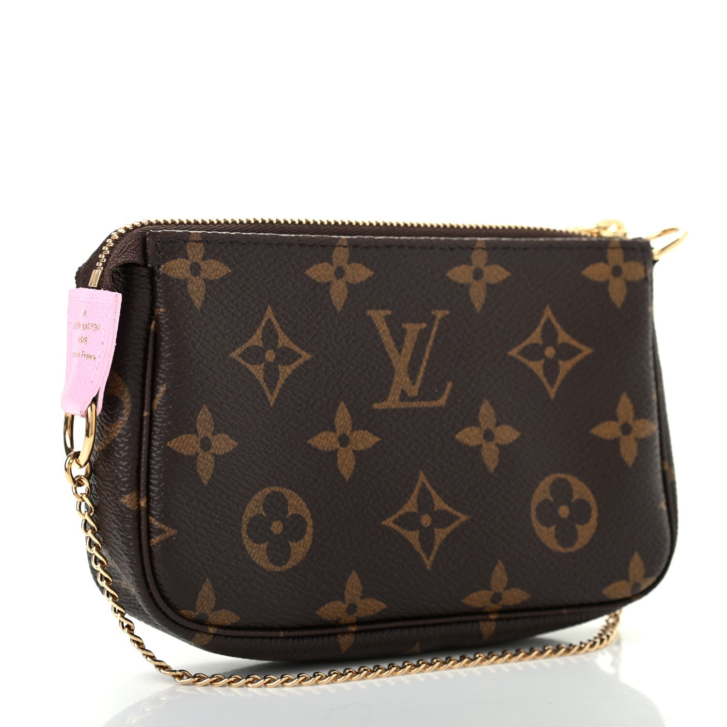 Louis Vuitton Monogram 2021 Christmas Animation Japanese Garden Mini Pochette Accessories Wisteria Pink 3 of 7