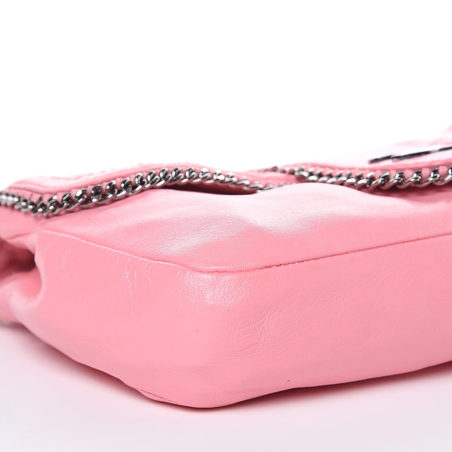 Chanel Lambskin Medium Madison Flap Pink 8 of 12