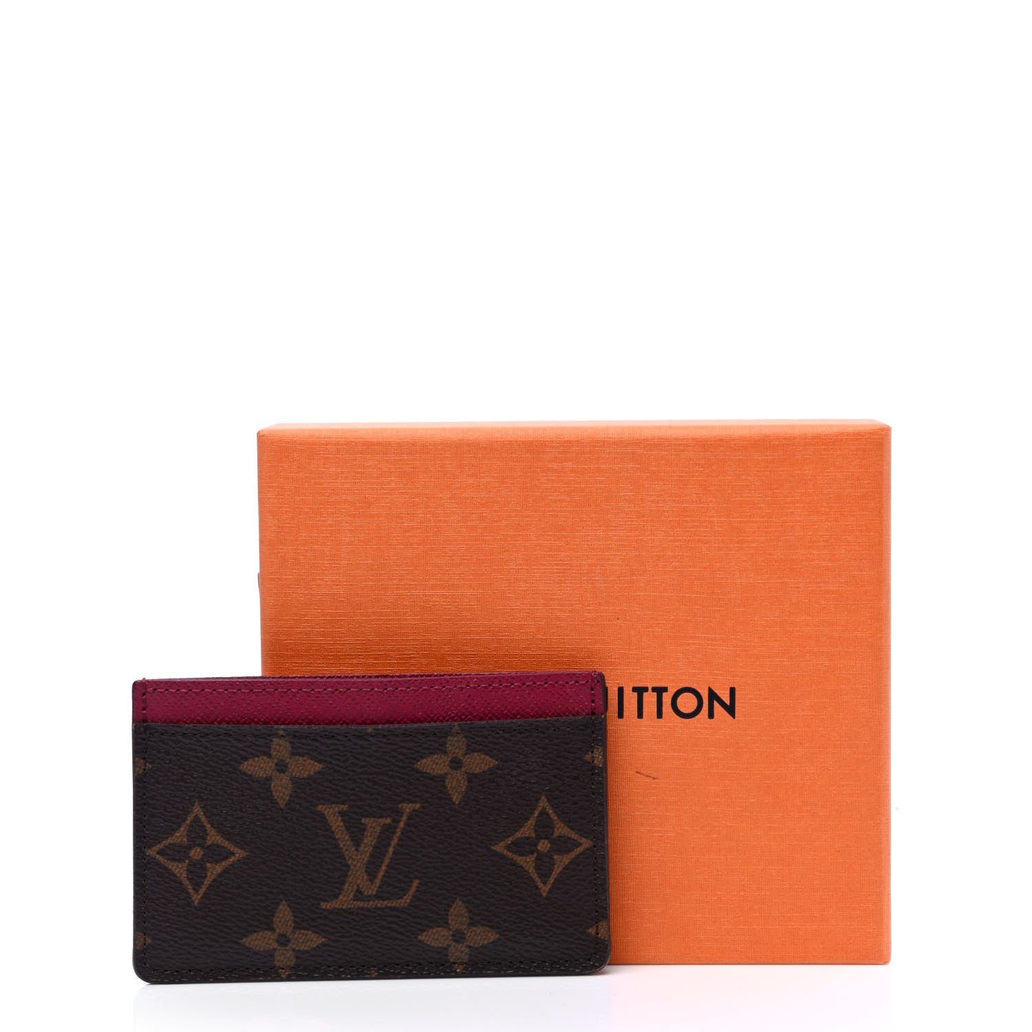 Louis Vuitton Monogram Card Holder Fuchsia 5 of 5