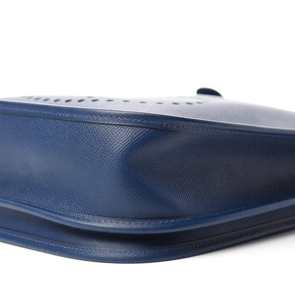 Hermes Epsom Evelyne III PM Bleu Saphir 7 of 10
