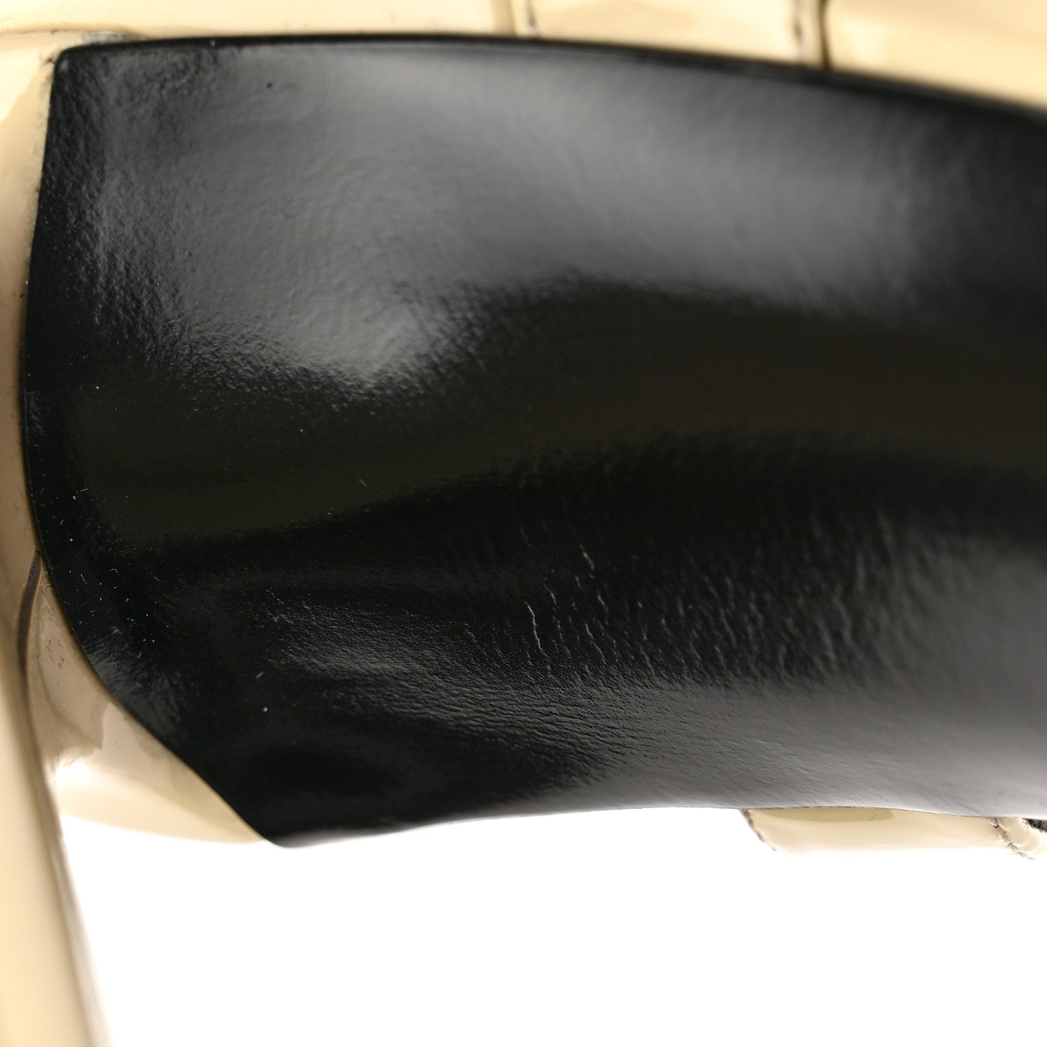 Saint Laurent Patent Amy Sandals 38 Pearl 14 of 15