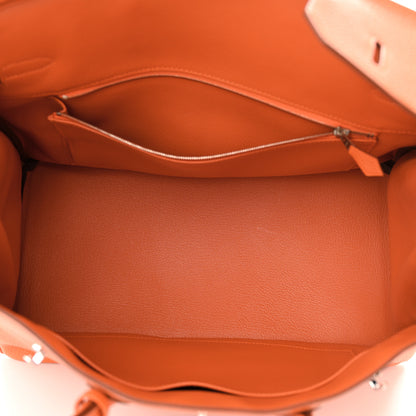 Hermes Togo BIRKIN 35 Orange 5 of 10