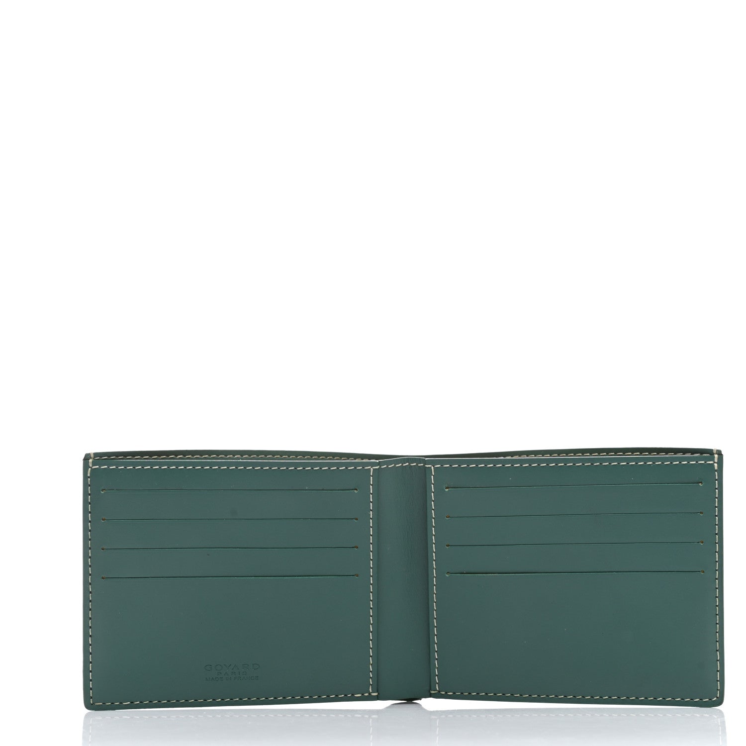 Goyard Goyardine Bifold Victoire Wallet Green 4 of 7