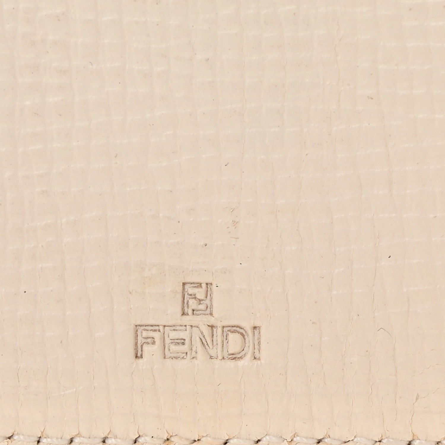 Fendi Zucca Spalmati Vitello Elite 6 Key Holder White 6 of 7