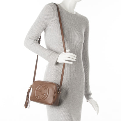 Gucci Cellarius Calfskin Small Soho Disco Bag Acero 2 of 7