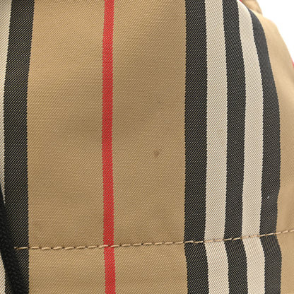 Burberry Econyl Icon Stripe Phoebe Drawcord Pouch Archive Beige 11 of 12