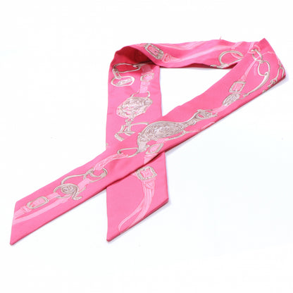 Hermes Silk Brides de Gala Twilly Pink 1 of 4